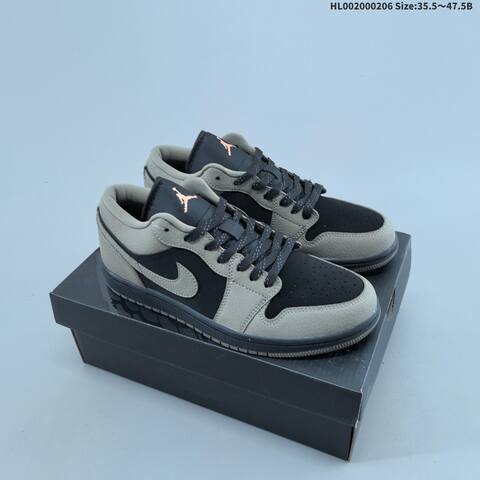 Air Jordan 1 Low Olive Grey AIR JORDAN 1 Aj1 1 Jordan Brand Lifestyle (BS-66680)