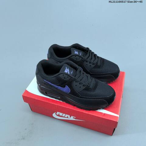 Nike Air Max 90 Black Olive Green White Neon Yellow EU 36-45 Sneaker - Unisex (BS-60302)