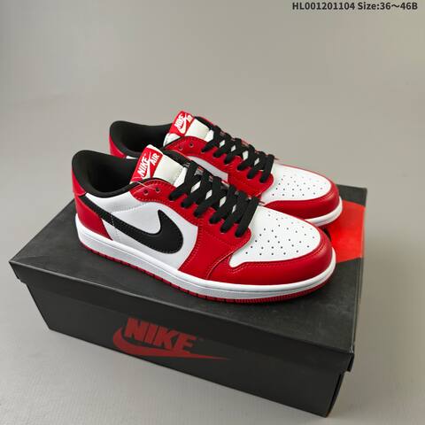 Air Jordan 1 Low OG Black Muslin Varsity Red Replica AIR JORDAN 1 Aj1 Lifestyle (BS-67845)