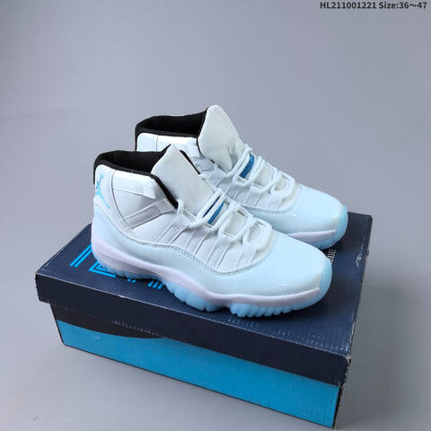 Nike Air Jordan 11 Retro Low LE Navy Snakeskin AIR JORDAN 580521 HL2110 Lifestyle (BS-67317)