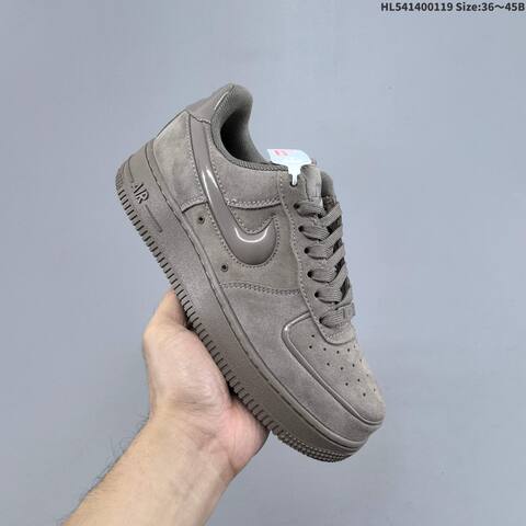 Nike Air Force 1 Low Taupe Grey Light Grey EU 36-45 Sneaker - Unisex (BS-61901)