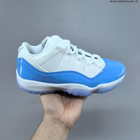 Air Jordan 11 Low University Blue Replica AIR JORDAN 11 Aj11 Lifestyle (BS-66613)