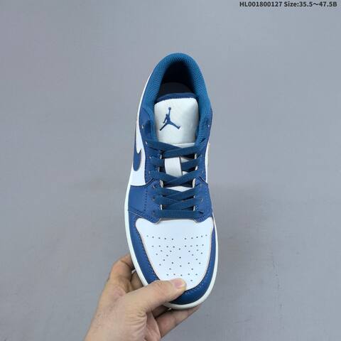 Air Jordan 1 Low Marina Blue AIR JORDAN 1 Aj1 Lifestyle (BS-66805)