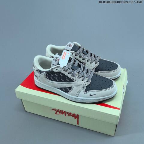 Nike Air Jordan 1 Low Lifestyle (BS-66582)
