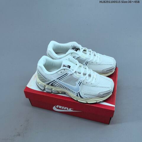 Nike Zoom Vomero 5 Grey White Black Light Green EU 36-45 Running Shoe - Unisex (BS-60317)