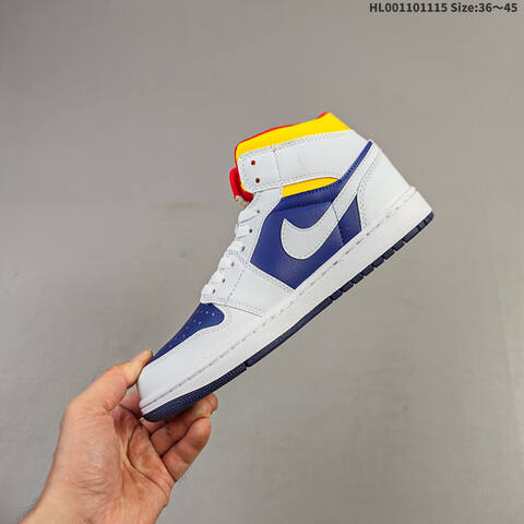 a Air Jordan 1 Retro Mid AIR JORDAN 1 Aj1 Lifestyle (BS-67806)