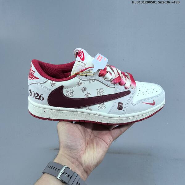 Jordan Air Jordan 1 Low Sail/Light Grey/Navy/Red EU 36-45 basketball