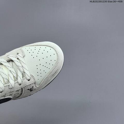 Nike SB Dunk Low Beige Dark Navy White EU 36-45 Skate Shoe - Unisex (BS-62312)