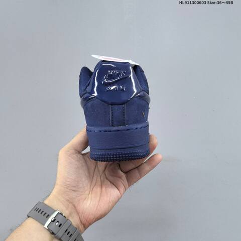 Nike Air Force 1 07 Navy Blue EU 36-45 Sneaker - Unisex (BS-59982)