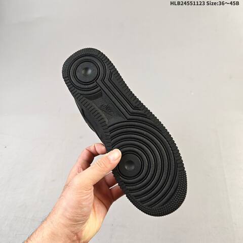 Nike Air Force 1 07 All Black EU 36-45 Sneaker - Unisex (BS-63192)