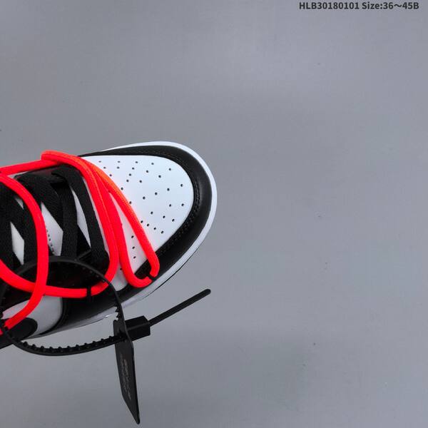 Nike SB Dunk Low Pro black white bright orange EU 36-45 skate shoe
