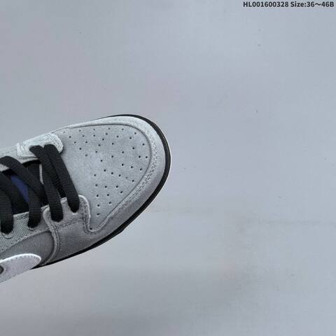Nike SB Dunk Low Grey White Navy Black EU 36-46 Skate Shoe - Unisex (BS-61086)