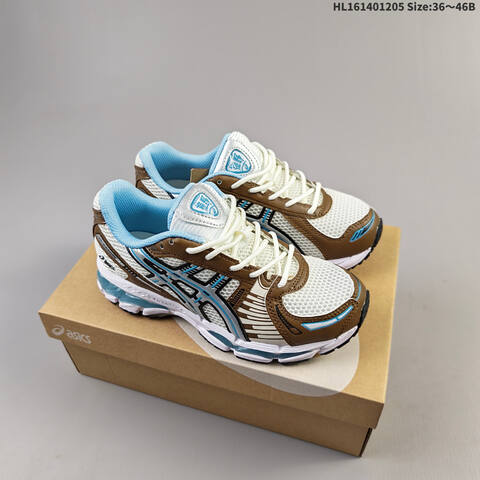 ASICS Gel-Kayano 12 1 Cream Silver Burgundy EU 36-46 Running Shoe Running Sneakers - Unisex (BS-69178)