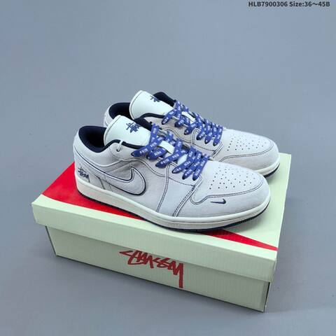 Nike Air Jordan 1 Low Lifestyle (BS-66618)