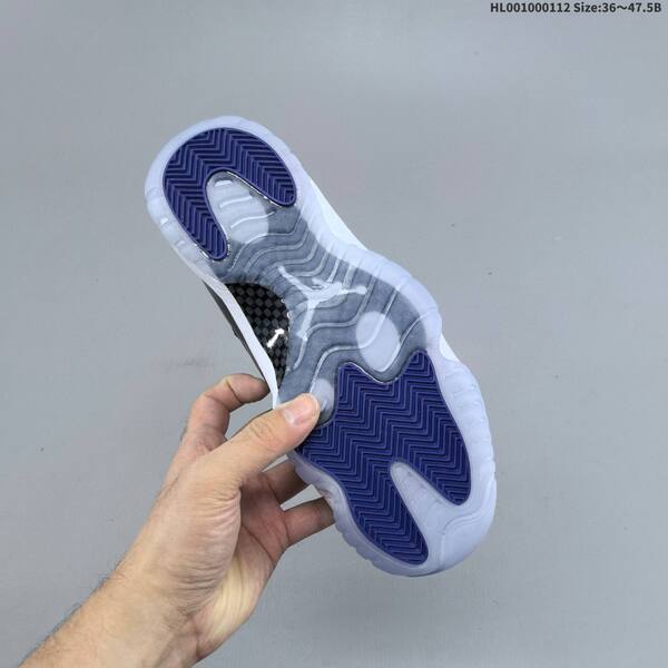 Jordan Air Jordan 11 Retro Black University Blue White 36 47 5 basketball lifestyle