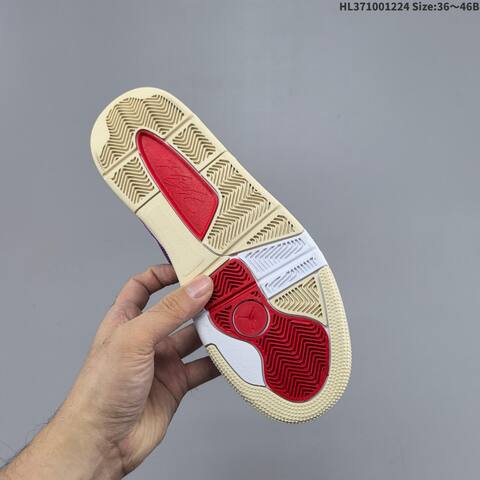 Air Jordan 4 Retro Flight Court AIR JORDAN 4 Aj4 Lifestyle (BS-67305)