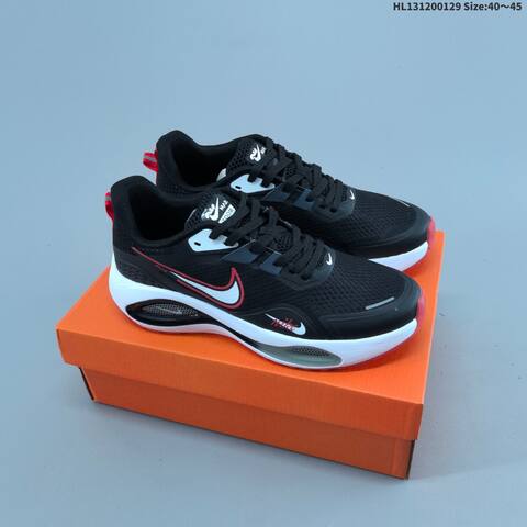 Nike Zoom Winflo Black Dark Grey White EU 40-45 Running Shoe - Men's (BS-61662)