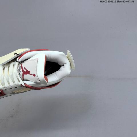 Nigel Sylvester x Air Jordan 4 Sail Cinnabar AIR JORDAN 4 Aj4 Lifestyle (BS-60316)