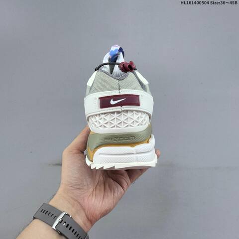 Nike Zoom Vomero Roam Off White Grey Olive Maroon EU 36-45 Running Shoe - Unisex (BS-60517)