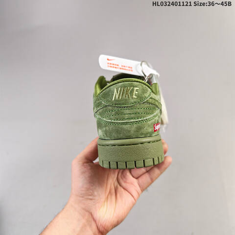 Nike Dunk SB Low Olive Green Off White EU 36-45 Skate Shoe - Unisex (BS-63334)