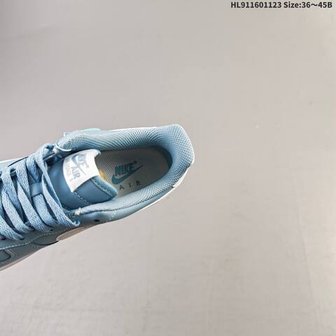 Nike Air Force 1 Low Light Blue White EU 36-45 Sneaker - Unisex (BS-63197)