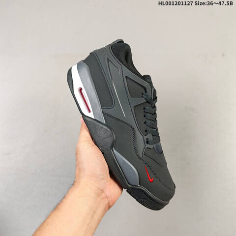 Nigel Sylvester x Air Jordan 4 RM Anthracite AIR JORDAN 4 Aj4 Lifestyle (BS-67648)