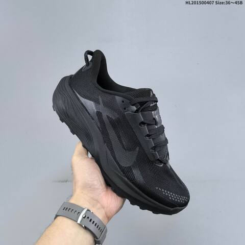 Nike ReactX Pegasus Trail Black White EU 36-45 Trail Shoe - Unisex (BS-60908)