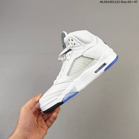Air Jordan 5 Retro Metallic White Replica AIR JORDAN 5 Aj5 Lifestyle (BS-67710)