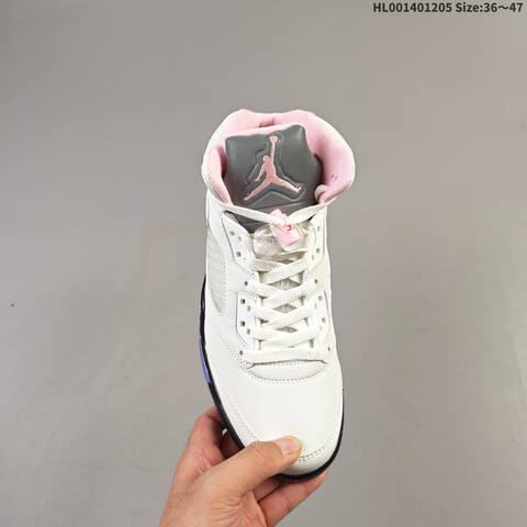 Air Jordan 5 Retro Medium Soft Pink AIR JORDAN 5 Aj5 Lifestyle (BS-67524)