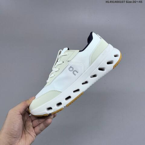 On Running Cloudsurfer Max White Cream Navy Gum EU 36-45 Running Shoe Running Sneakers - Unisex (BS-69719)