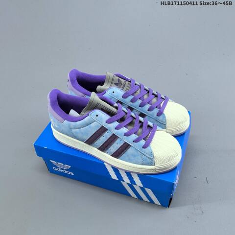 Adidas Superstar Grey White Gold Black EU 36-45 Skate Shoe - Unisex (BS-60819)