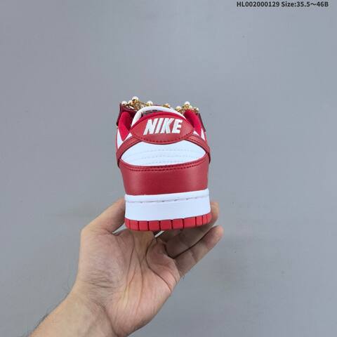 Nike SB Dunk Low CNY White Red Gold EU 35 5-46 Skate Shoe - Unisex (BS-61676)