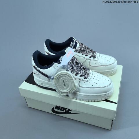 Nike Air Force 1 07 LV8 Navy Blue White EU 36-45 Sneaker - Unisex (BS-61665)