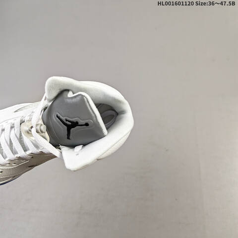 Air Jordan 5 Retro Metallic White Replica AIR JORDAN 5 Aj5 Lifestyle (BS-67756)