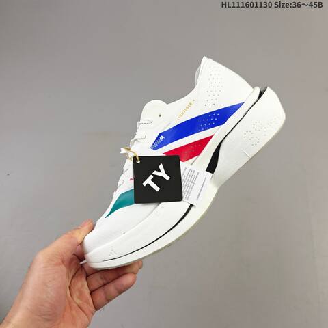 Adidas Adizero Adios Pro 5 White Blue Red Green EU 36-45 Running Shoe - Unisex (BS-65387)
