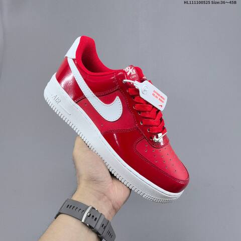 Nike Air Force 1 07 Red White EU 36 45 Sneaker EU 36-45 - Unisex (BS-60139)