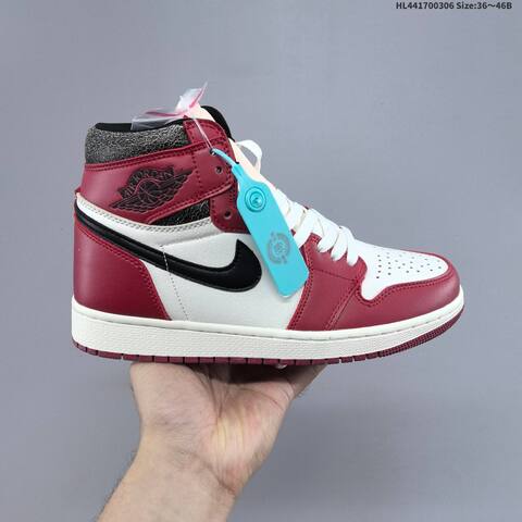Air Jordan 1 High OG Lost Found AIR JORDAN 1 Aj1 Lifestyle (BS-66619)