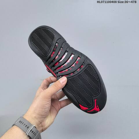 Air Jordan 12 Retro Bloodline Replica AIR JORDAN 12 Aj12 Lifestyle (BS-66289)