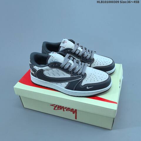 Nike Air Jordan 1 Low Lifestyle (BS-66582)