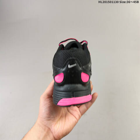 Nike P-6000 Premium Black Pink Silver EU 36-45 Running Shoe - Unisex (BS-62934)