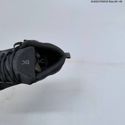 On Running Cloudhorizon 2 Mid WP Triple Black EU 36-45 Trail Shoe Trail Running Sneakers - Unisex (BS-69542)