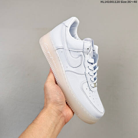 Nike Air Force 1 Low White Light Blue EU 36-40 Sneaker - Unisex (BS-62984)
