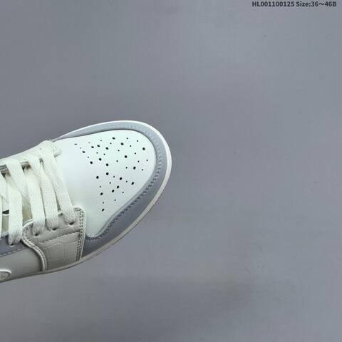 Air Jordan 1 Low Soft Pearl WMNS AIR JORDAN 1 Aj1 Lifestyle (BS-66843)