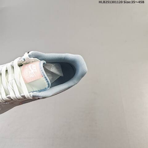 Nike Air Force 1 07 Low White Light Blue Light Pink EU 35-45 Sneaker - Unisex (BS-63385)