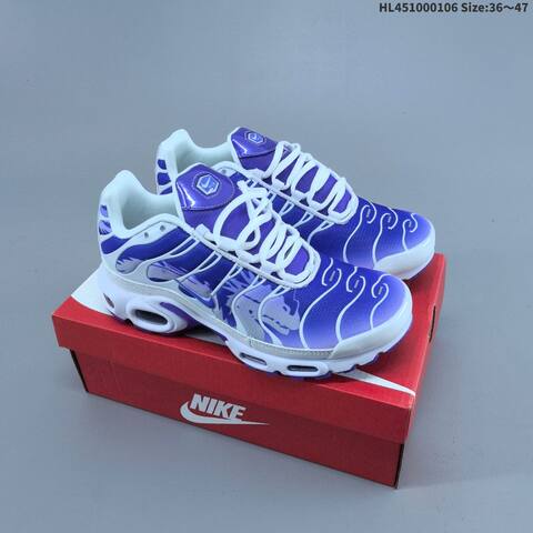 Nike Air Max Plus TN Light Blue Black Black White EU 36-47 Running Shoe - Unisex (BS-62207)