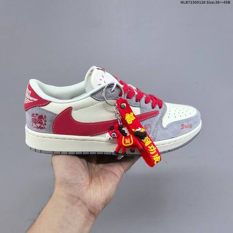 Nike Air Jordan 1 x Travis Scott AIR JORDAN DIY Lifestyle (BS-66822)