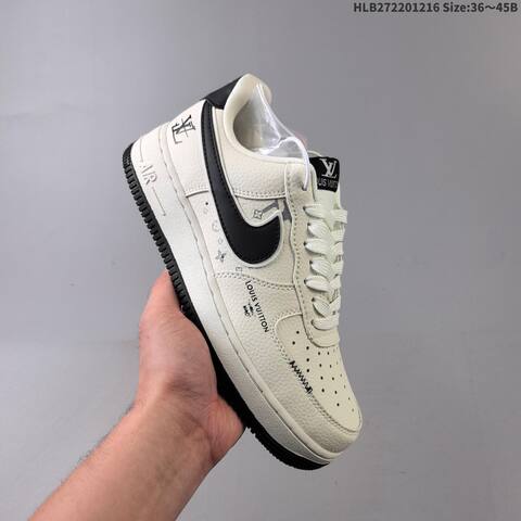 Nike Air Force 1 07 Low Off White Black Neon Green EU 36-45 Sneaker - Unisex (BS-62651)
