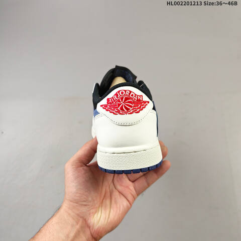 Travis Scott x Air Jordan 1 Low AIR JORDAN 1 Aj1 Lifestyle (BS-67460)
