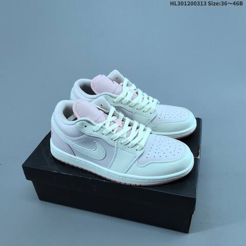 Air Jordan 1 Low Purple AIR JORDAN 1 Aj1 Lifestyle (BS-66545)