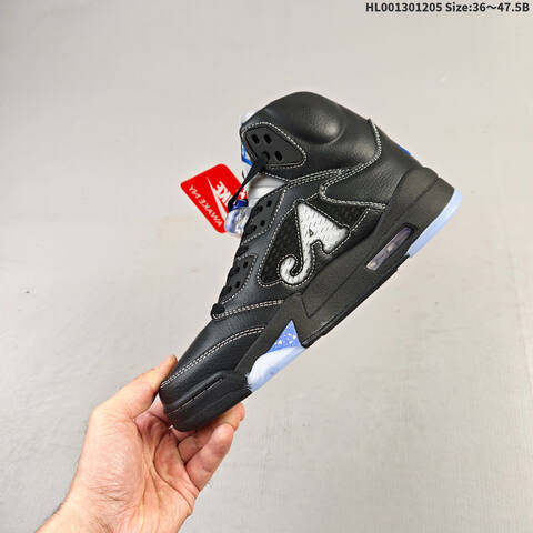 Awake NY x Air Jordan 5 Retro Racer Blue AIR JORDAN 5 Aj5 5 Awake N Lifestyle (BS-67519)